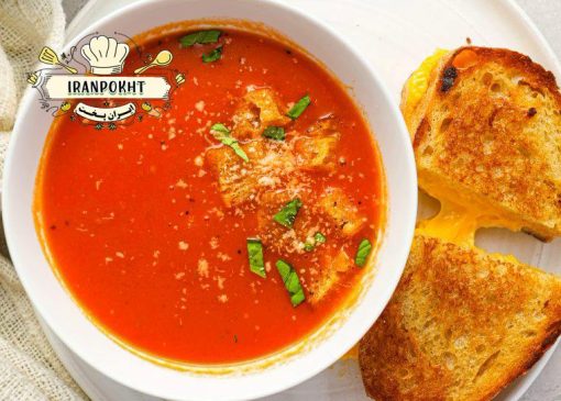 طرز تهیه سوپ گوجه فرنگی رژیمی