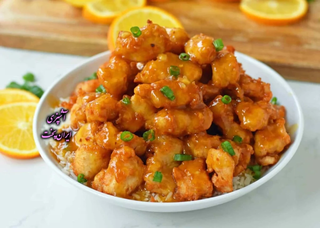 طرز تهیه مرغ پرتقالی ژاپنی