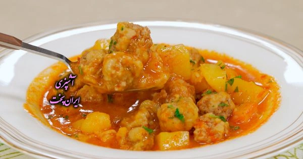 طرز تهیه کوفته قلقلی با سیب زمینی 1