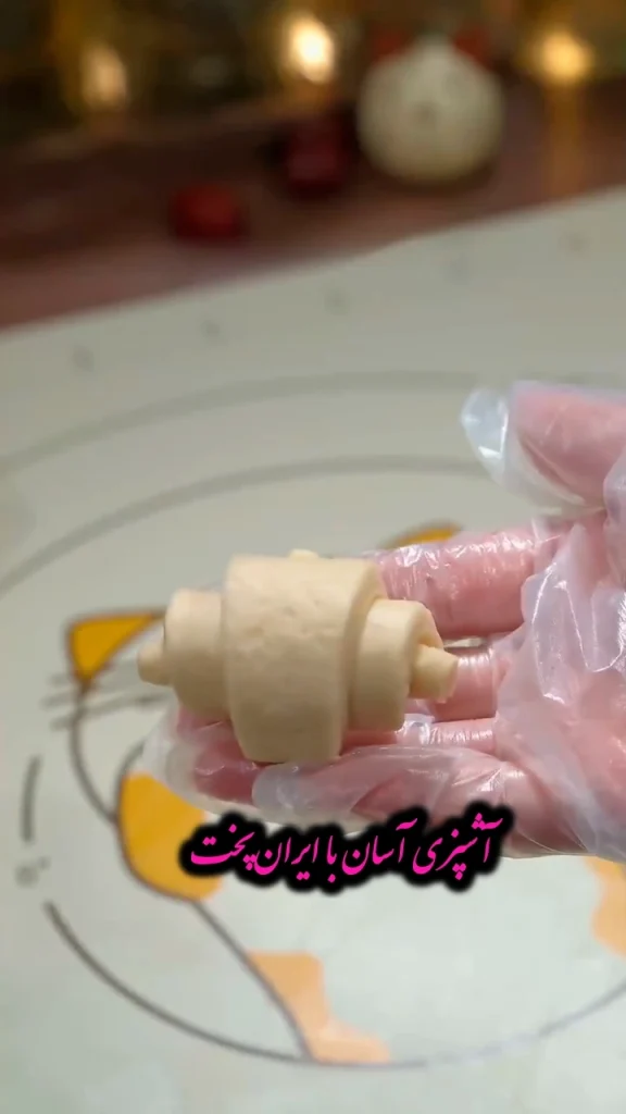 کروسان در سرخ کن بدون روغن