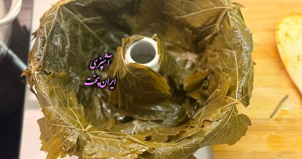 کیک دلمه برگ مو
