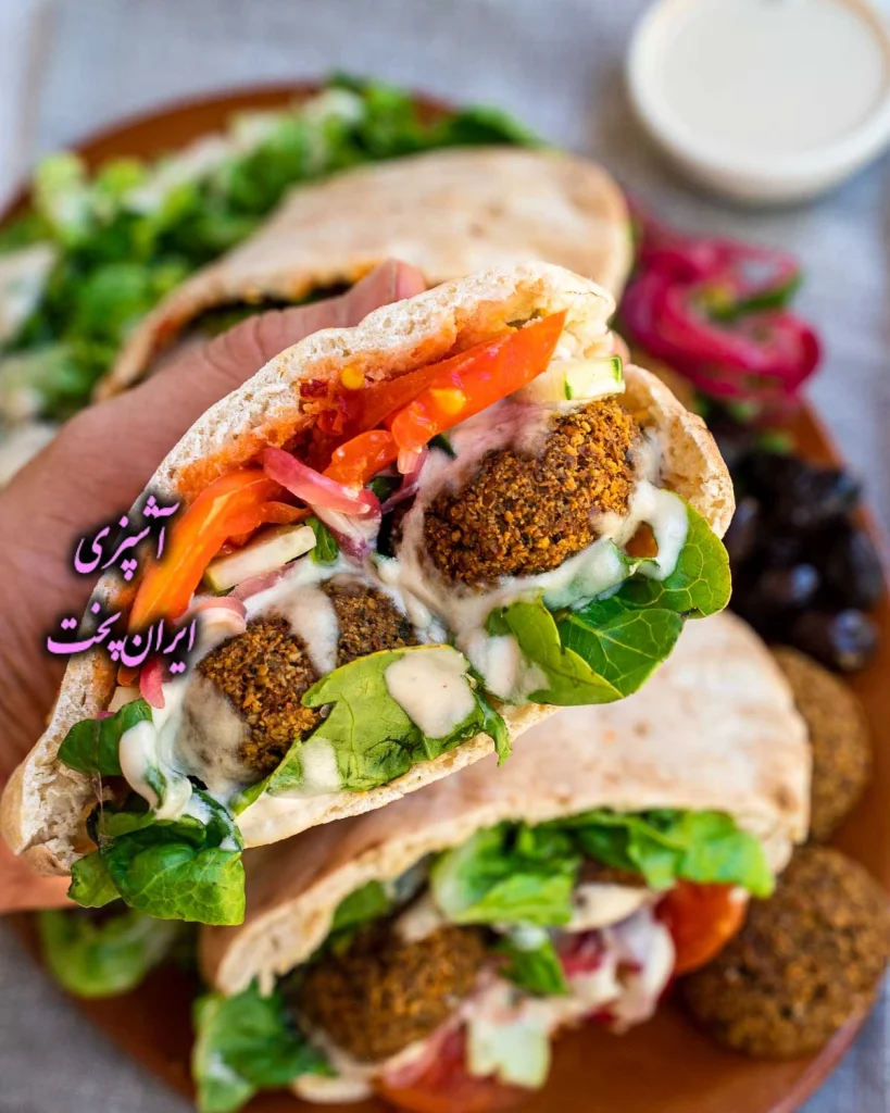 طرز تهیه فلافل لبنانی