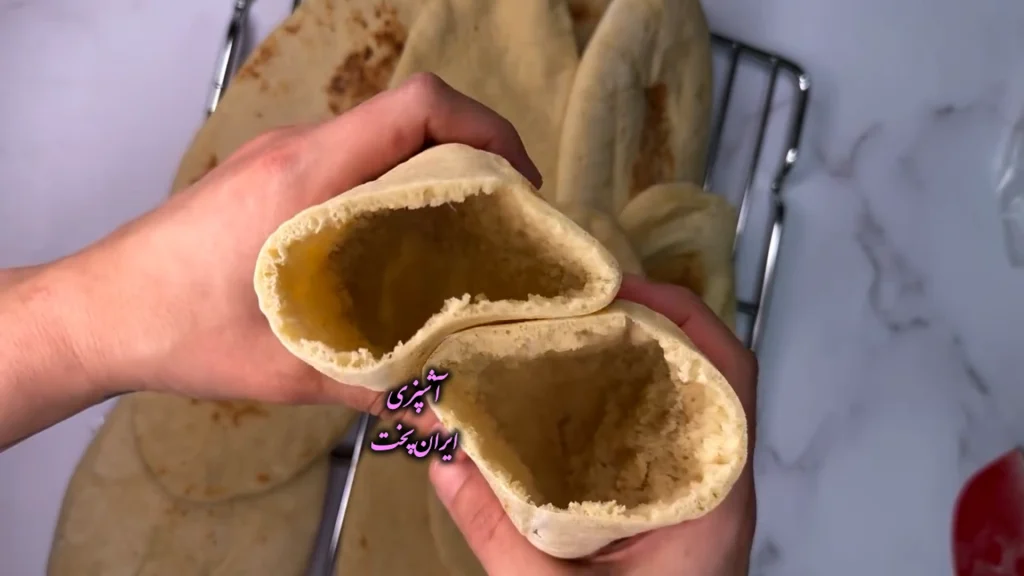 نان ساندویچی تابه ای