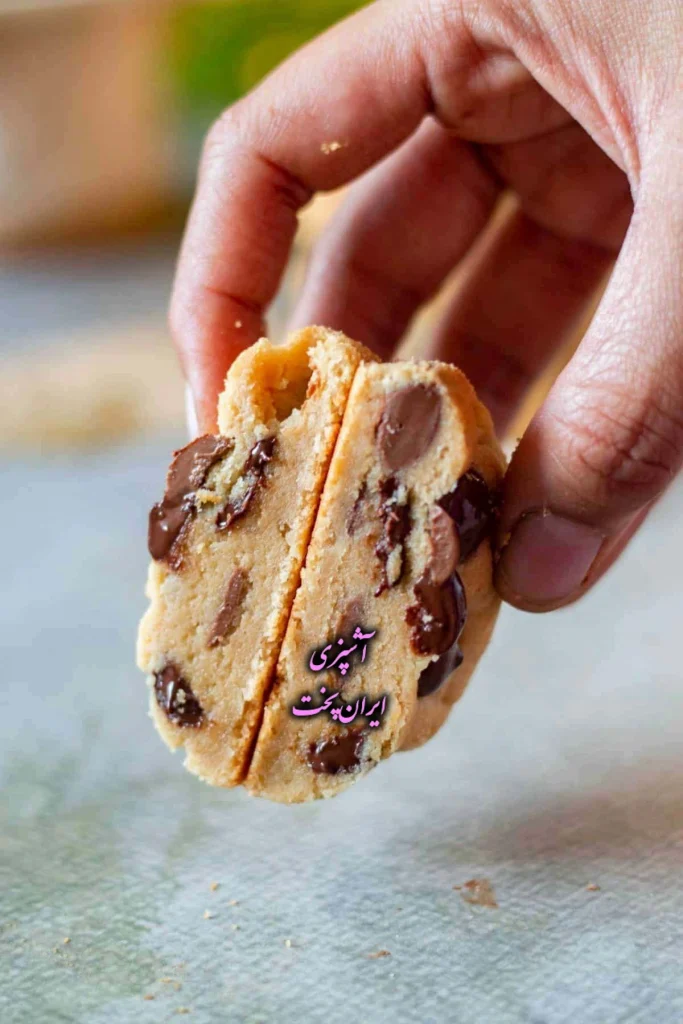 طرز تهیه کوکی کره بادام زمینی و شکلات