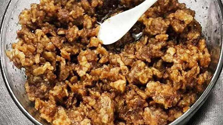 مراحل تهیه چنگالی مشهدی