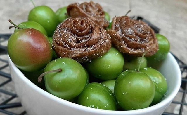 طرز تهیه لواشک گوجه سبز خانگی