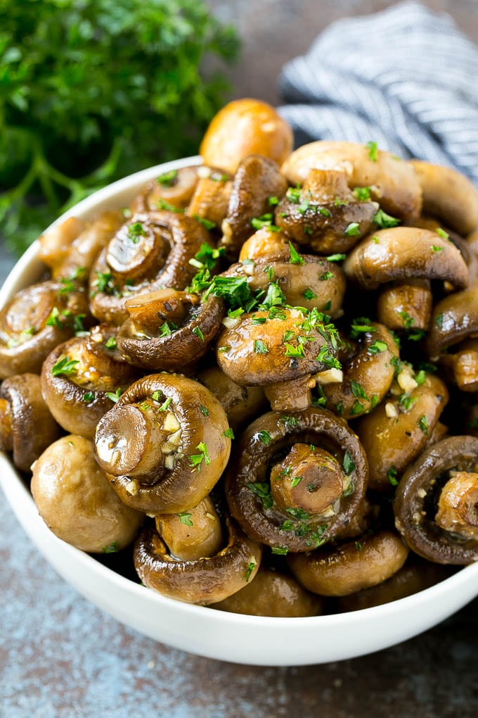 غذا با قارچ