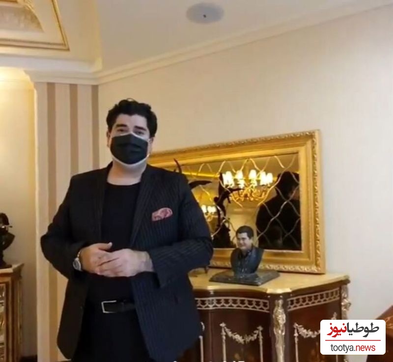 نگاهی به چیدمان فوق لوکس و گران قیمت خانه سالار عقیلی