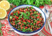 سالاد لوبیا چیتی رژیمی