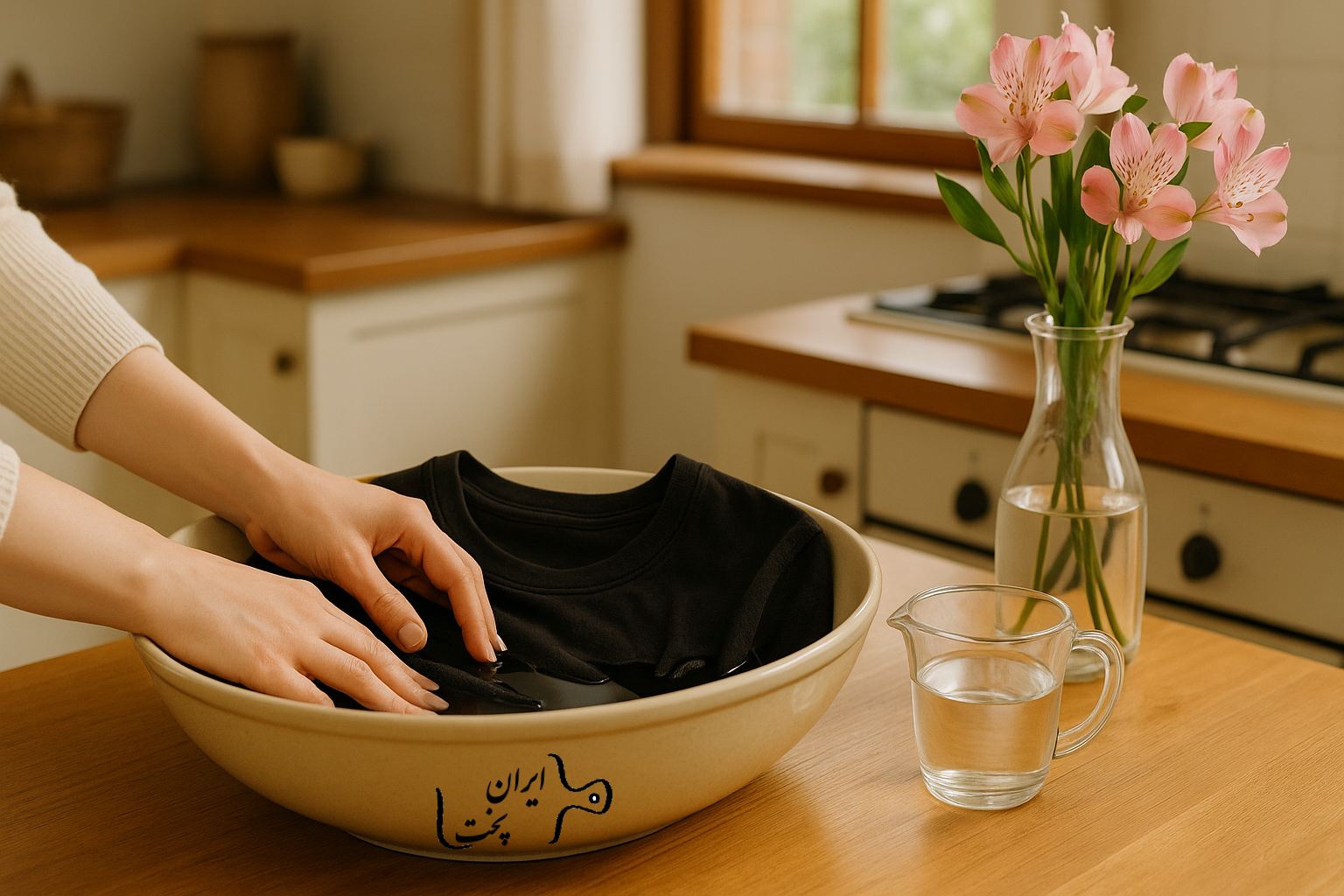 روش شستشوی لباس مشکی