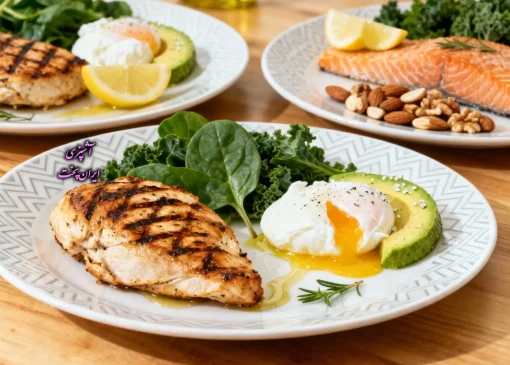 رژیم کم کربوهیدرات و پر پروتئین