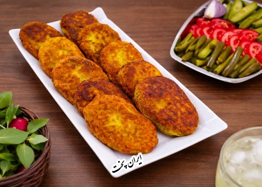 طرز تهیه کوکو سیب زمینی پخته