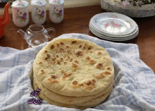 نان تابه ای ساده
