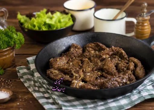 طرز تهیه جگر مرغ سرخ شده