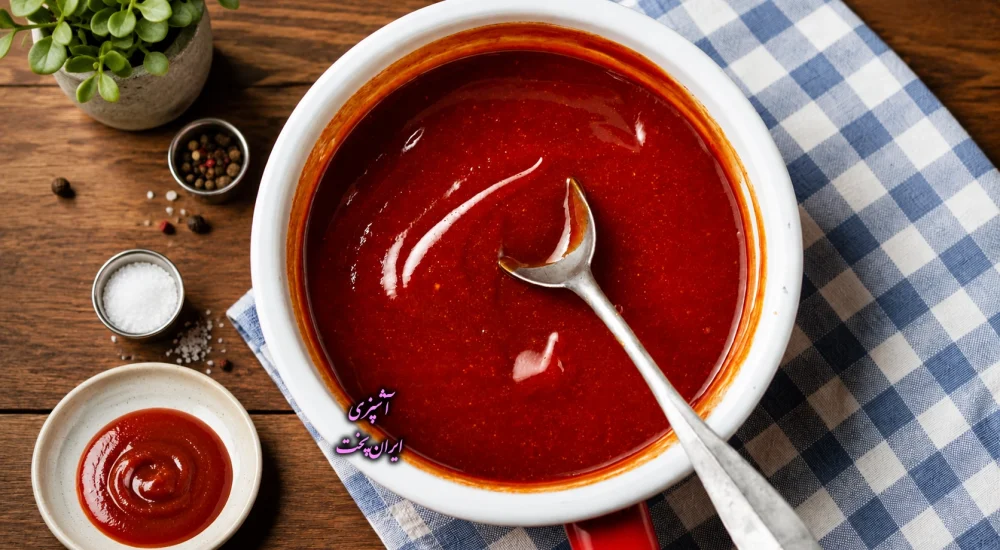 طرز تهیه سس باربیکیو