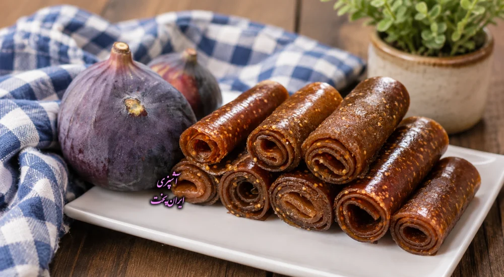 طرز تهیه لواشک انجیر