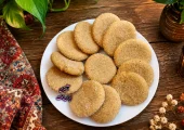 کوکی زنجبیلی بدون کره و تخم مرغ