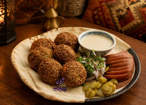 طرز تهیه فلافل لبنانی