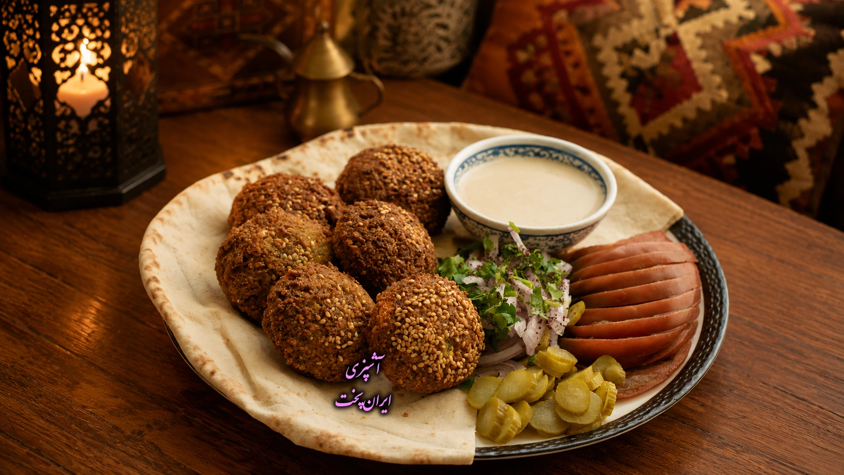 طرز تهیه فلافل لبنانی