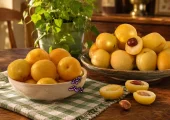 طرز تهیه کمپوت زردآلو با هسته