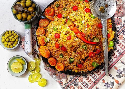 طرز تهیه پلو مکزیکی