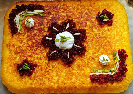 طرز تهیه ته چين مرغ