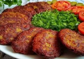 طرز تهیه کتلت بدون تخم مرغ با روشی ساده و خوشمزه