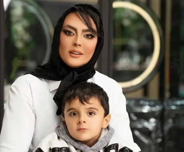 نگاهی به ویلای باصفا و دلباز شهربانو منصوریان با استخر روباز و یک شناگر حرفه‌ای/ زیبا و حال خوب کن+فیلم