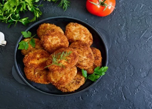 طرز تهیه کتلت مرغ ساده و خوشمزه