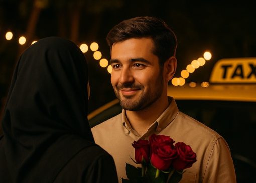 خلاقیت مشاغل؛ ابتکار منحصربفرد راننده تاکسی باهوش در خواستگاری کردن از دختر مورد علاقه‌اش با کمک دوستانش+ویدیو/ عجب صحنه رمانتیکی ساخت😍