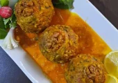 طرز تهیه آسان کوفته تبریزی خوشمزه (فیلم)