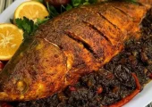 طرز تهیه ماهی شکم پر خوشمزه و مجلسی به روش سنتی شمالی