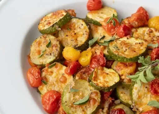 طرز تهیه خوراک کدو با گوجه‌ سبز
