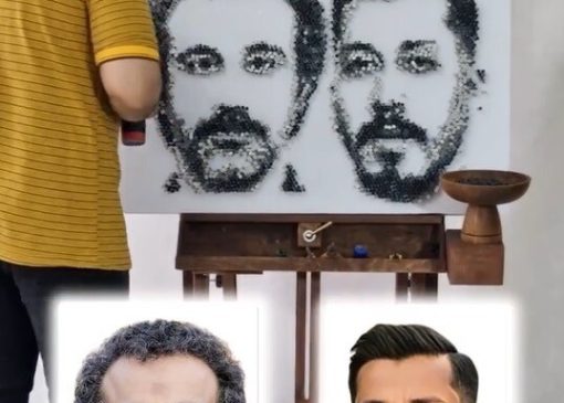 خلاقیت تحسین‌برانگیز هنرمند ایرانی در طراحی عکس بهرام افشاری و محسن تنابنده با هزاران پیچ حماسه آفرید/ به قول شاعر: هنر نزد ایرانیان است و بس👌