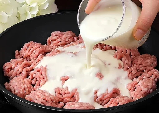 طرز تهیه یک غذای خوشمزه با گوشت چرخ کرده و ماست