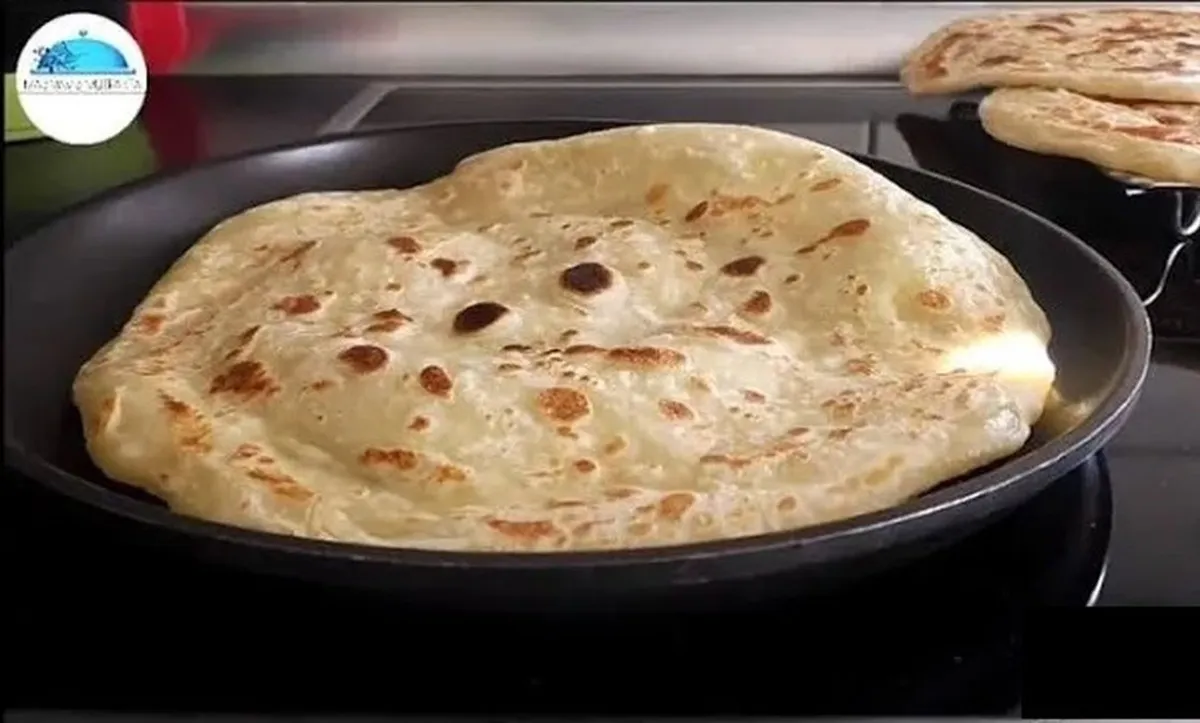 طرز تهیه نان کاتمر ترکی با 750 گرم آرد به روش یک آشپز خلاق (فیلم)