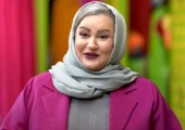 فیلم/ نگاهی به چیدمان لوکس و اصیل ایرانی نعیمه نظام‌دوست،/ از مبلمان خوشرنگ کلاسیک تا تختخوابی با چوب راش فندقی رنگ ... / تابلویی از خودش بالای سر تخت ...