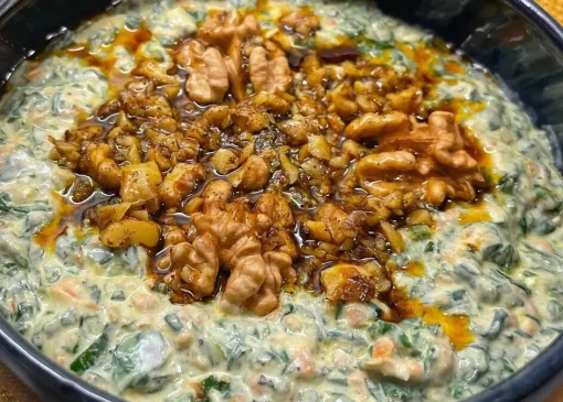 طرز تهیه بورانی اسفناج و هویج