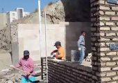 خلاقیت خنده‌دار اوستا بنّا با احداث توالت استاندارد حماسه آفرید+ عکس/ بنازم به این ذهن خلاق مریض😂