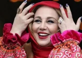فیلم / نگاهی به چیدمان و دکوری های فوق جذاب خانه بهنوش بختیاری / از مبلمان مدرن تا تابلوی فرش چهره خودش با شومینه ایتالیایی !