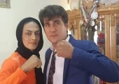 فیلم / نگاهی به چیدمان خلاقانه خانه شهربانو منصوریان قهرمان ووشوکار ایرانی و همسرش /از فرش آبی تا قلب آبی