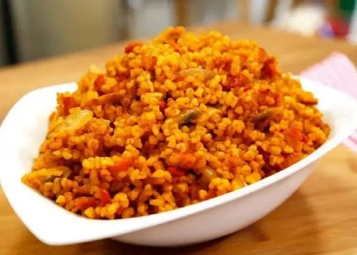 طرز تهیه دمپختک یا پامادور پلا گیلانی