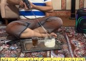 خلاقیت خنده دار پدر ایرانی برای اختراع همزن برقی با قاشق چای خوری و دریل حماسه ای نو در صنعت لوازم برقی آفرید/ مخترع قرن جدید😂+فیلم