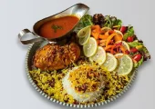 طرز تهیه چلو مرغ مجلسی