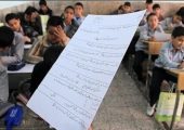 خلاقیت خنده دار دانش آموز نخبه برای پاسخ به برگه امتحان عربی و دینی حماسه آفرید/ مغزشو باید تو موزه نگه داشت😂+فیلم