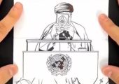 خلاقیت خیره‌کننده هنرمند ایرانی در نقاشی کردن دوران 3 ساله ریاست‌جمهوری شهید رئیسی که با تا کردن کاغذ فصل جدیدی آغاز می‌شود+ویدیو/ این 60 ثانیه رو از دست ندید