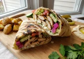 طرز تهیه شاورما فست‌فودی خوشمزه و آبدار در خانه