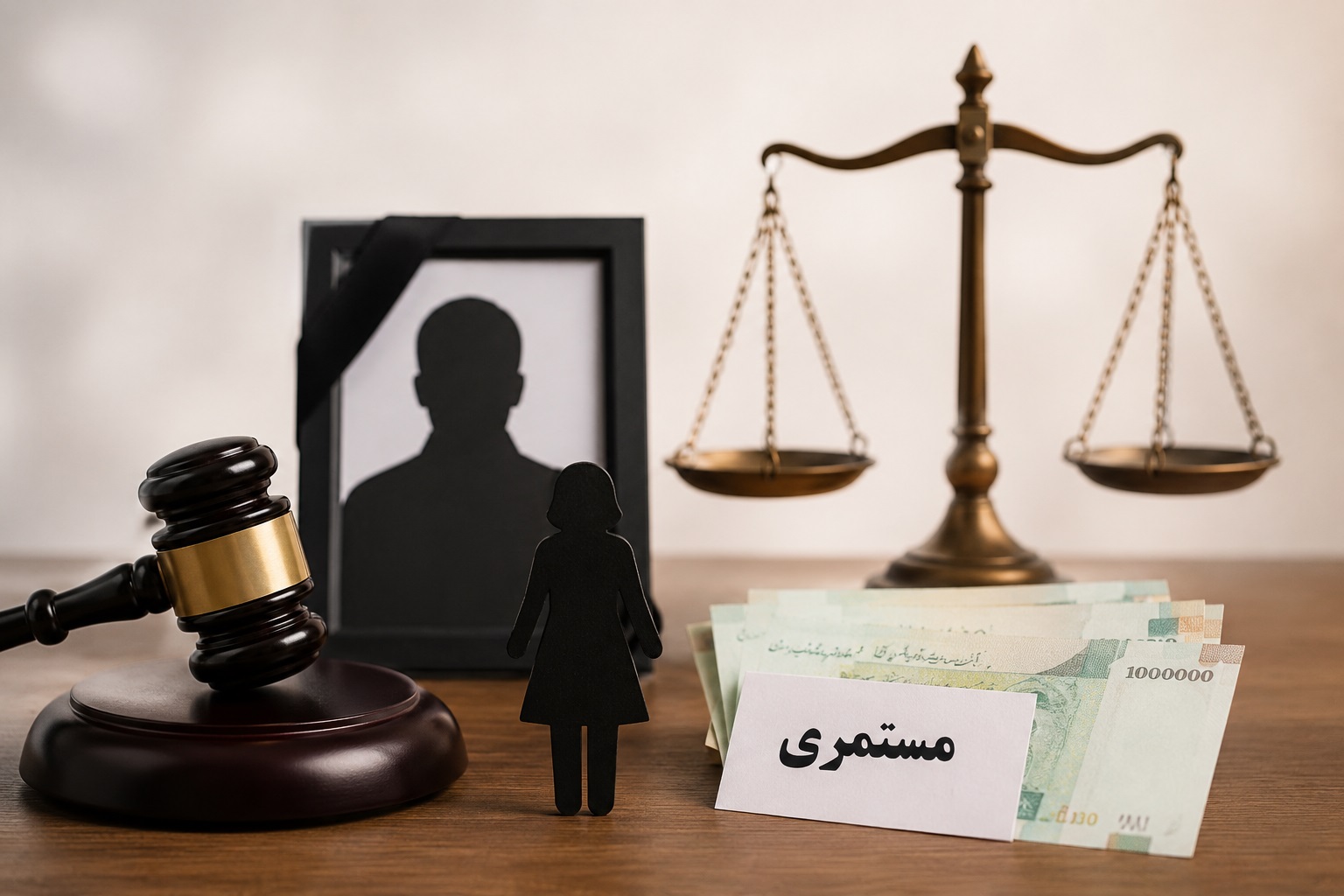 یک قانون مهم درباره مستمری همسر