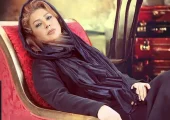 فیلم / نگاهی به دکوراسیون محشر خانه نسرین مقانلو از مجسمه خودش تا کریستال های دکوری و بوفه طلایی رنگ