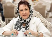 فیلم و عکس ها / نگاهی به چیدمان خانه شیک و اصیل مریم امیرجلالی با رنگ و بوی ایران قدیم/ از پرده های سرتاسری تا دکوری عتیقه